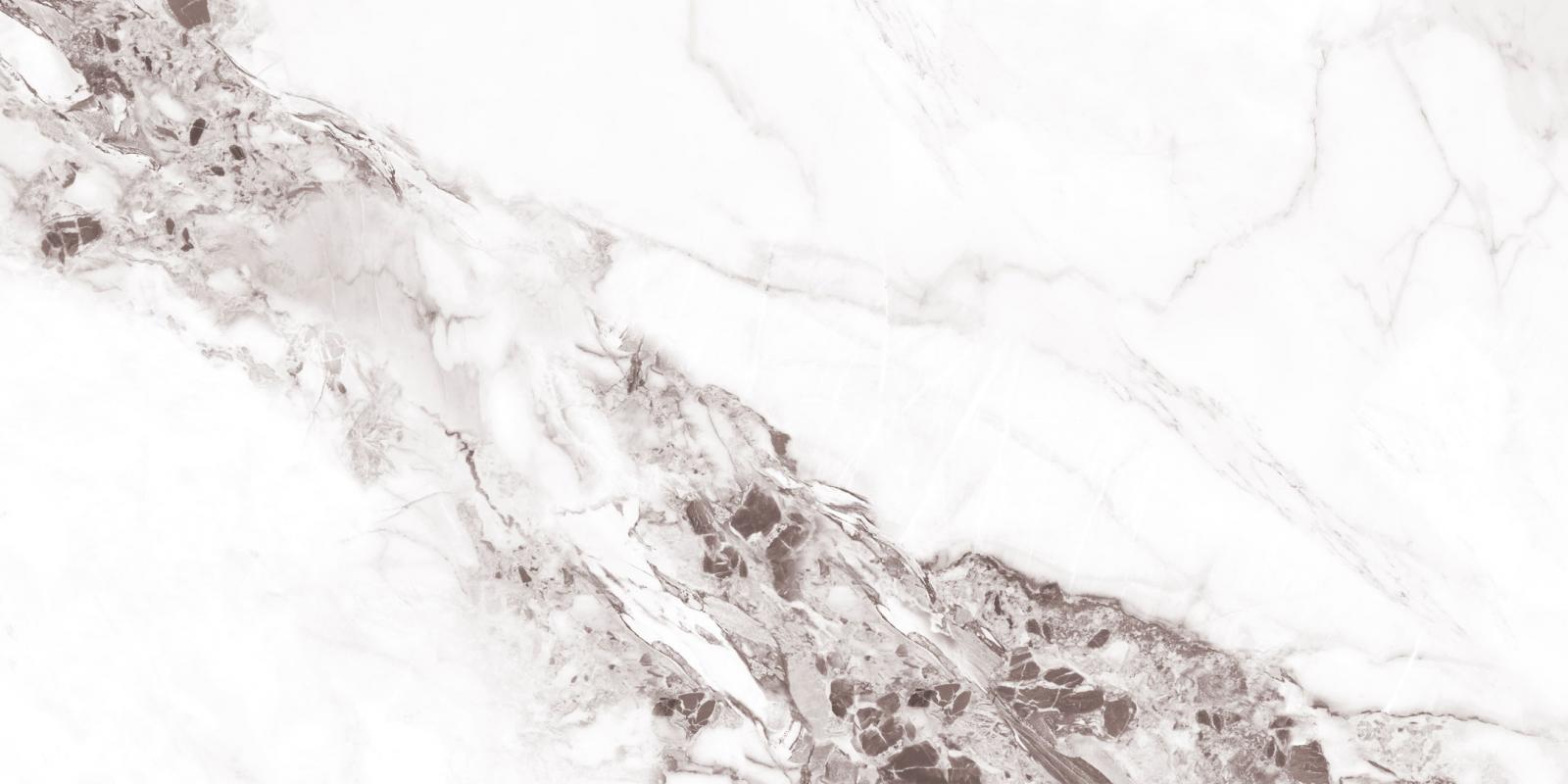 Marmur biały z fioletowymi żyłkami